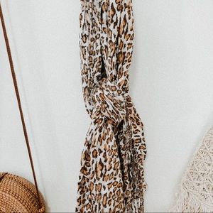 Rachele Accessories - Cheetah print scarf women’s brown accessories OS Rachele Accessories - Cheetah print scarf women’s brown accessories OS